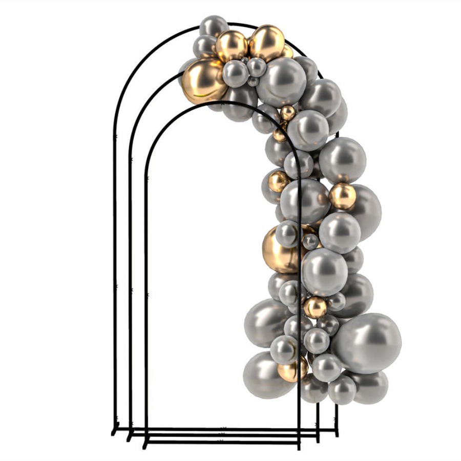 Wedding Balloon Arch - Metal Arch Backdrop Stand Set of