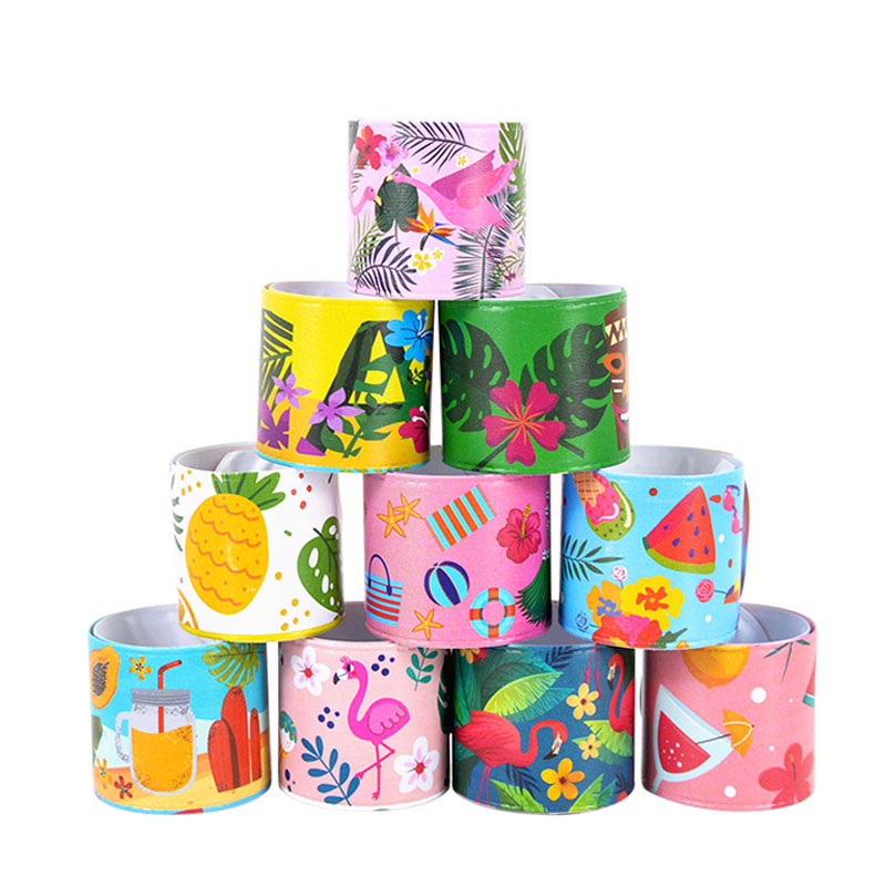 Wedding Supply In Bulk - 12/10Pcs Tropical Hawaiian Race Car Slap