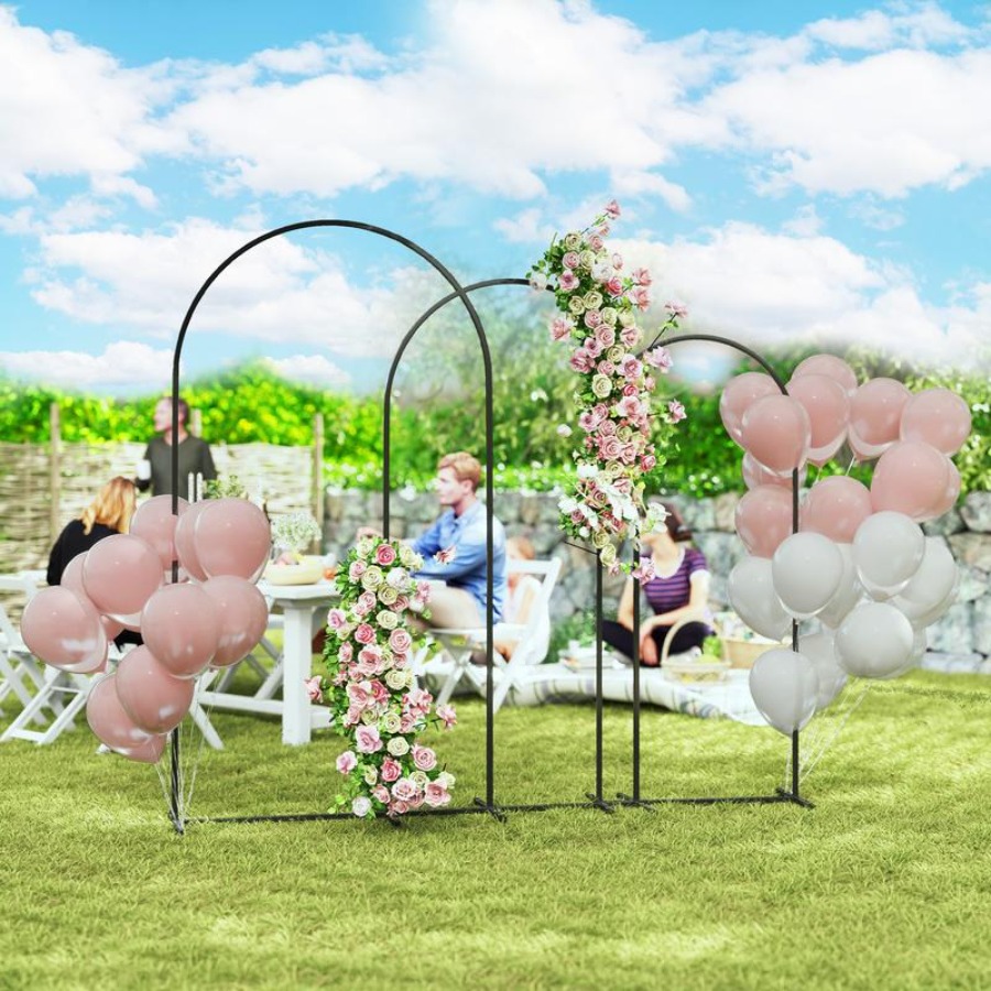 Metal Arch Backdrop Stand Set  - Wedding Balloon Arch 리뷰 및 가격
