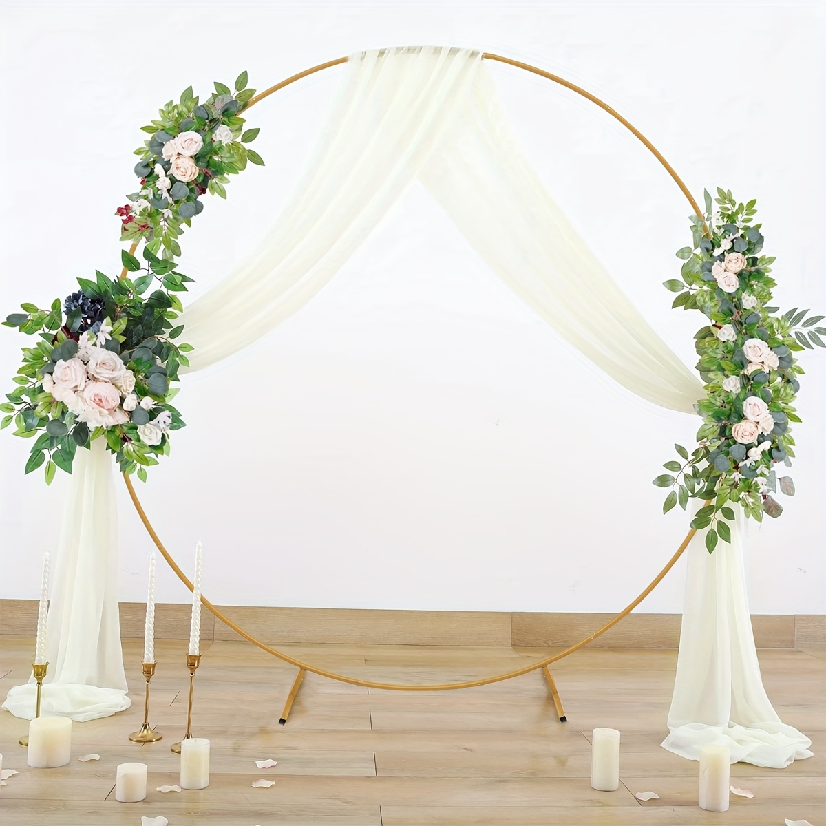 5.9-6.6-7FT Metal Circular Bal - Wedding Balloon Arch 리뷰 및 가격