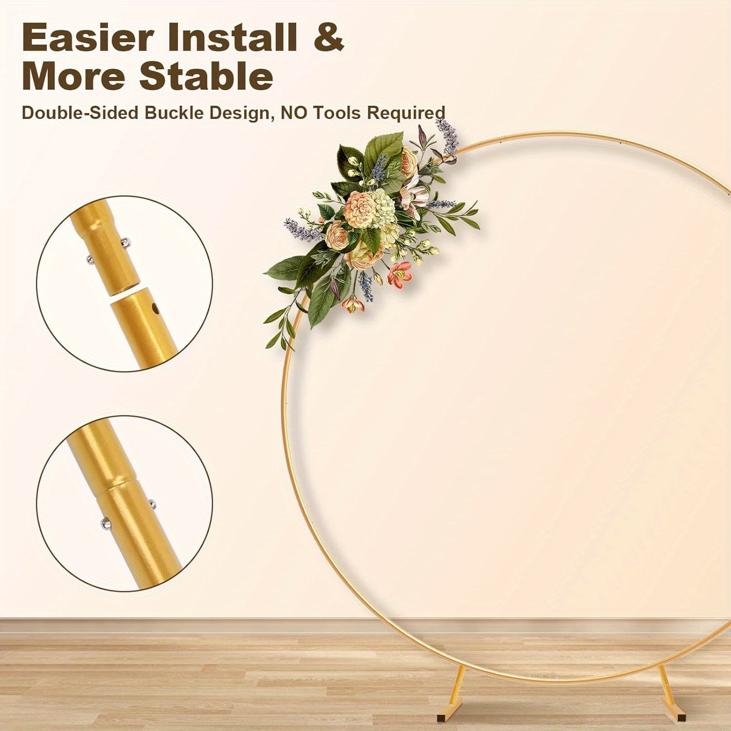 5.9-6.6-7FT Metal Circular Bal - Wedding Balloon Arch 리뷰 및 가격