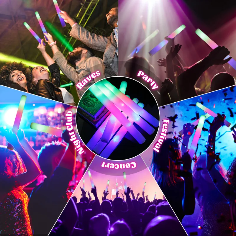 15/30Pcs LED Glow Sticks Bulk  - Wedding Supply In Bulk 리뷰 및 가격