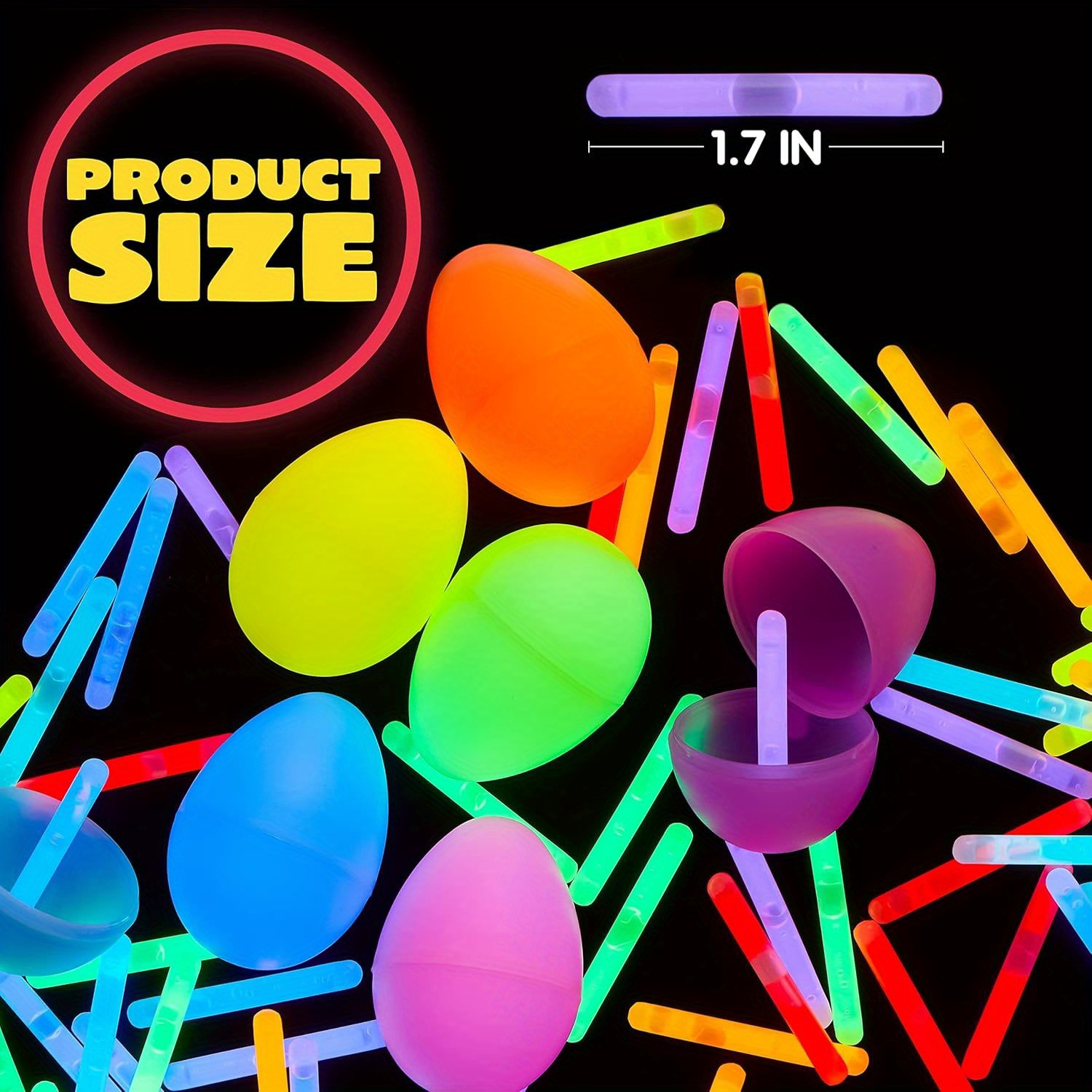 100 Mini Glow Sticks(1.7