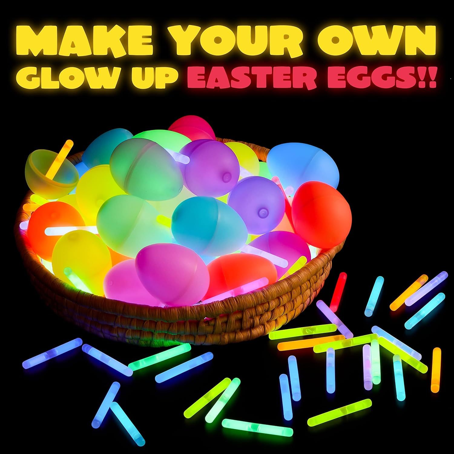 100 Mini Glow Sticks(1.7