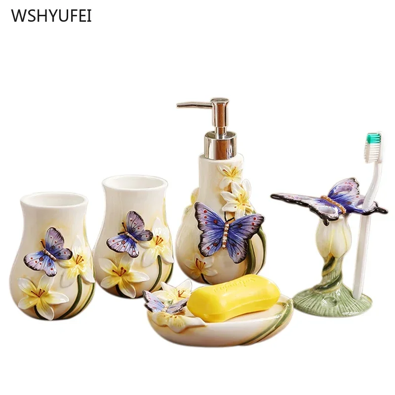 5Pcs Direct sales new garden b - Wedding Bathroom Supply Kit 리뷰 및 가격