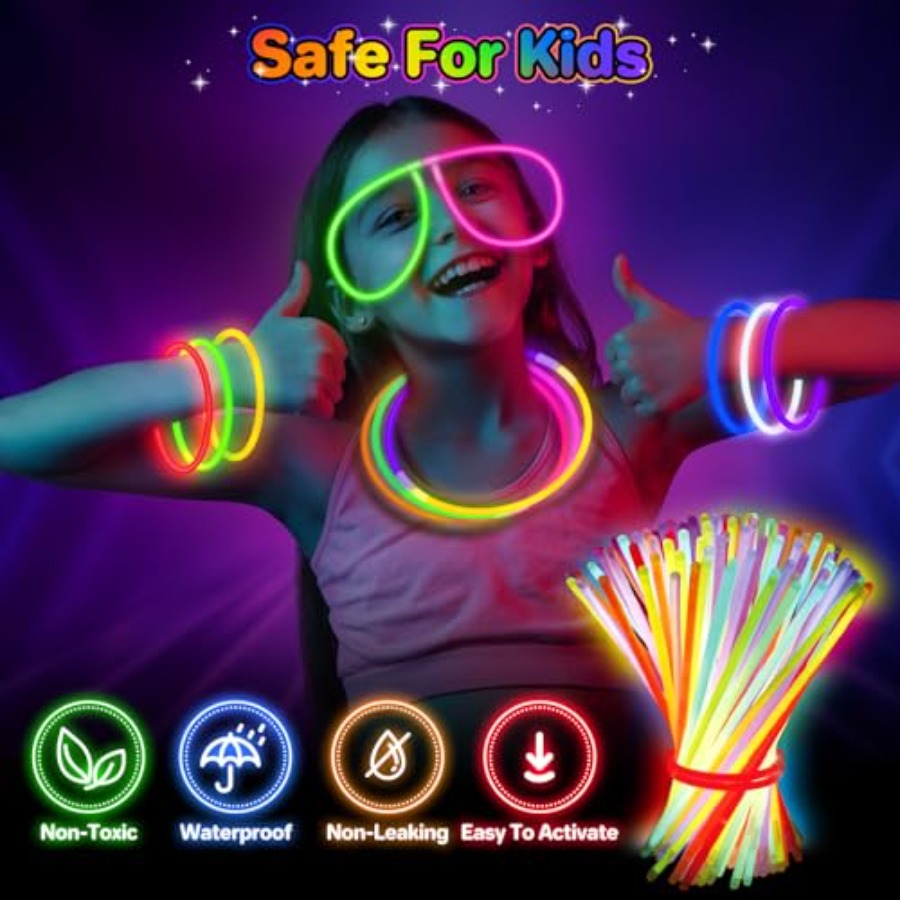 400Pcs Glow Sticks Bulk Party  - Wedding Supply In Bulk 리뷰 및 가격