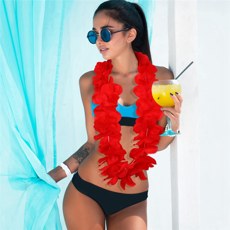 ABLN-6Pcs Hawaiian Leis Neckla - Wedding Supply In Bulk 리뷰 및 가격