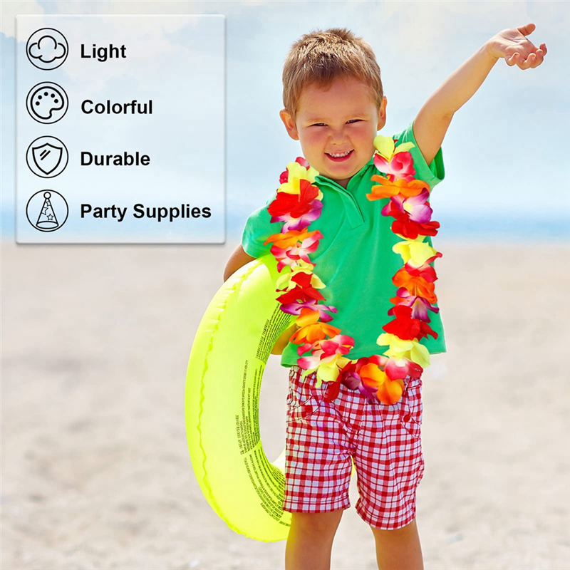 ABLN-6Pcs Hawaiian Leis Neckla - Wedding Supply In Bulk 리뷰 및 가격