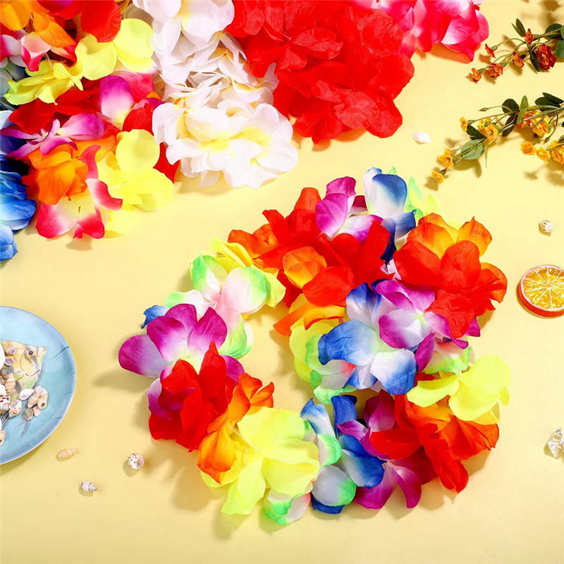 ABLN-6Pcs Hawaiian Leis Neckla - Wedding Supply In Bulk 리뷰 및 가격