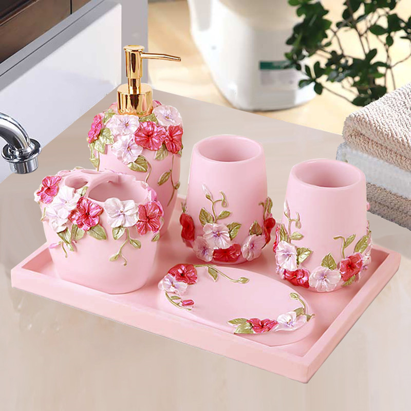 Five-piece Bathroom Set Europe - Wedding Bathroom Supply Kit 리뷰 및 가격