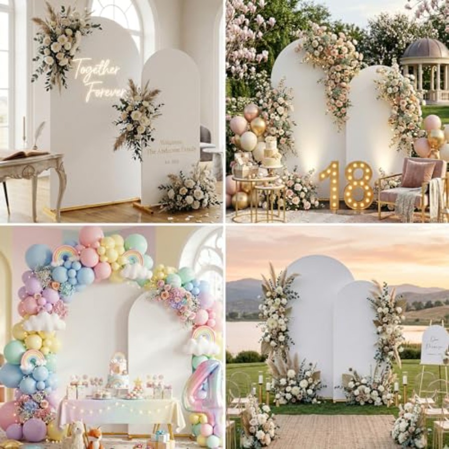 Arch Backdrop Stand with Cover - Wedding Balloon Arch 리뷰 및 가격