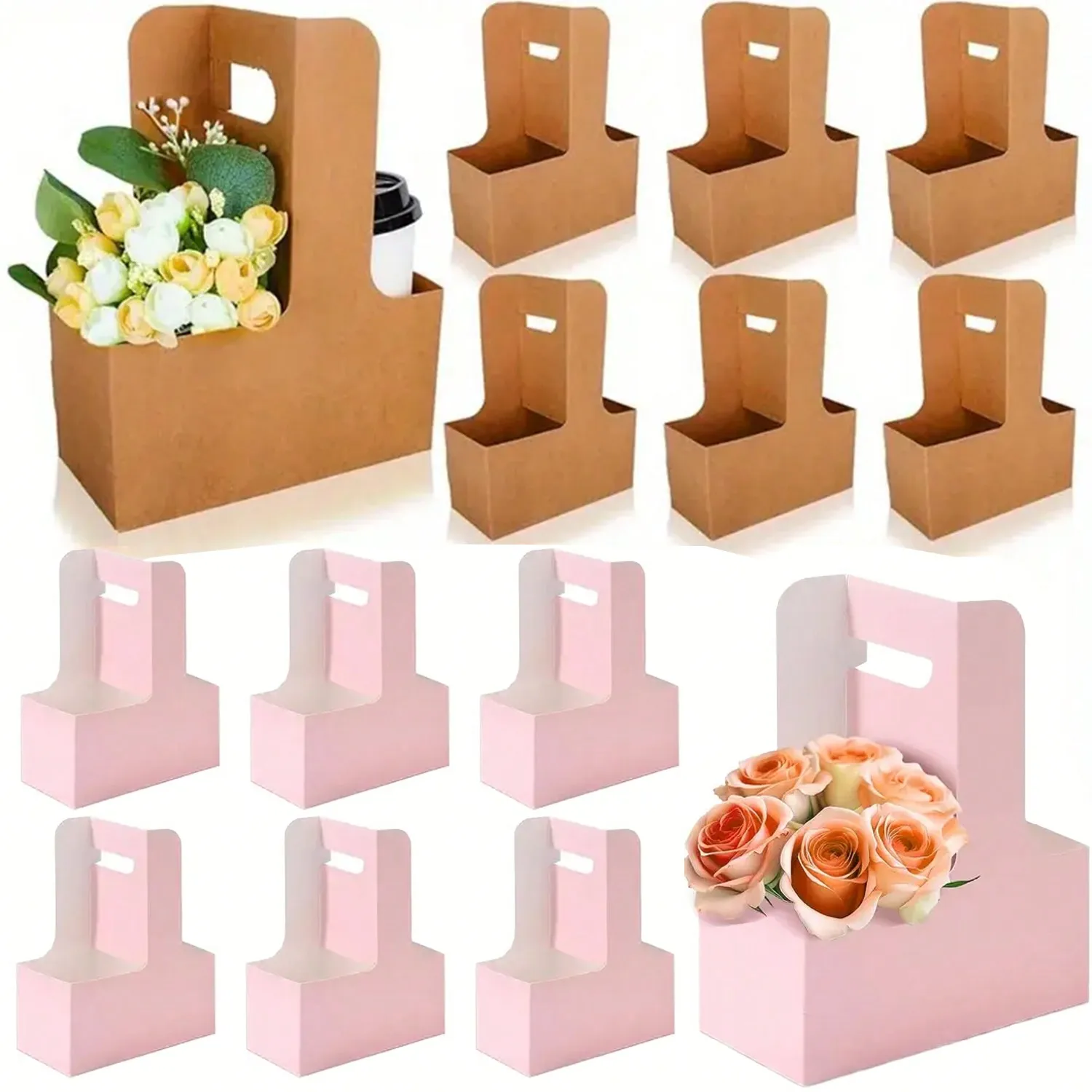 Kraft Paper Flower Bouquet Gif - Wedding Hampers 리뷰 및 가격