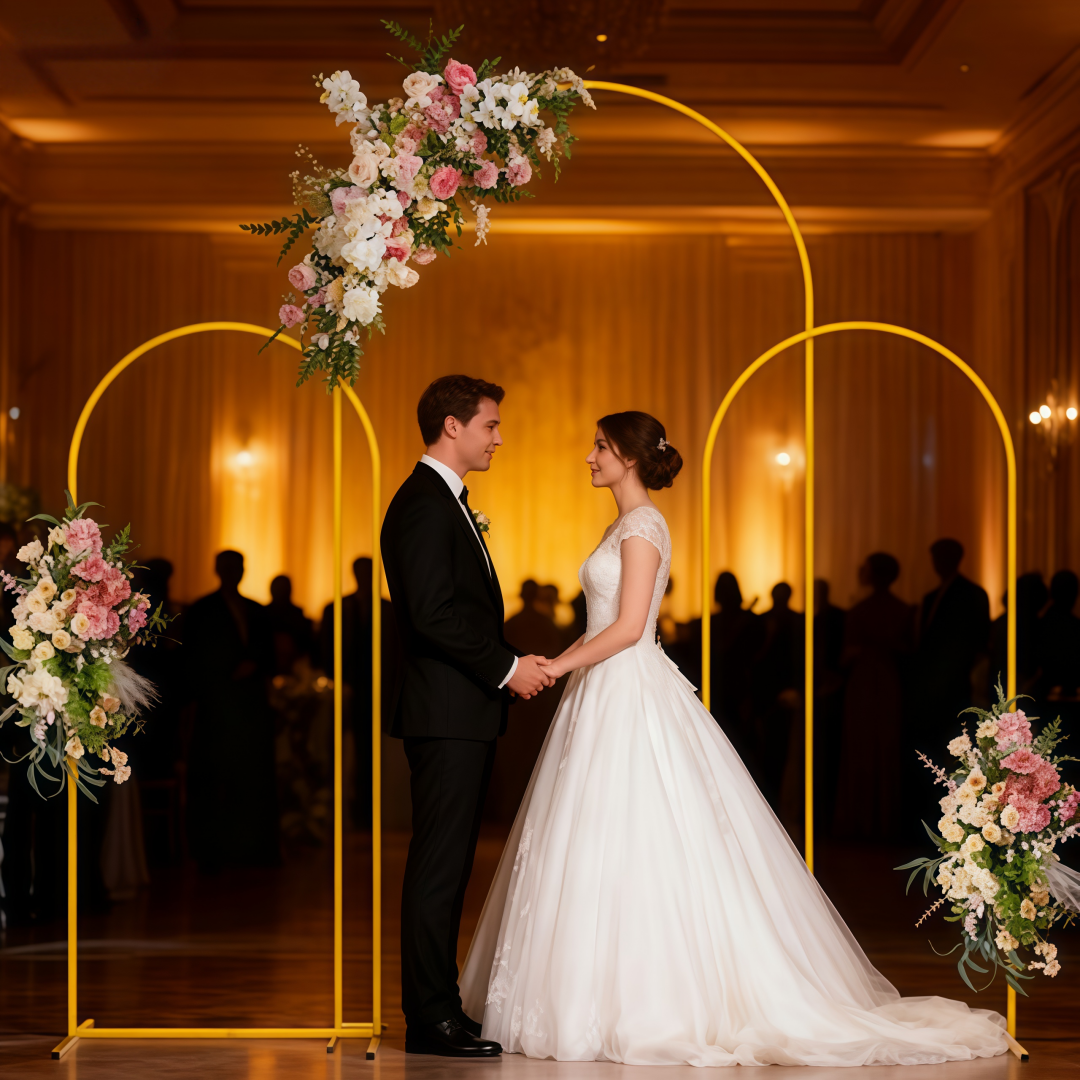 Metal Wedding Arch Background  - Wedding Balloon Arch 리뷰 및 가격