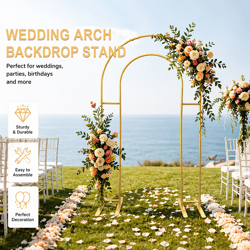 Open Arch Backdrop Stand, Doub - Wedding Balloon Arch 리뷰 및 가격