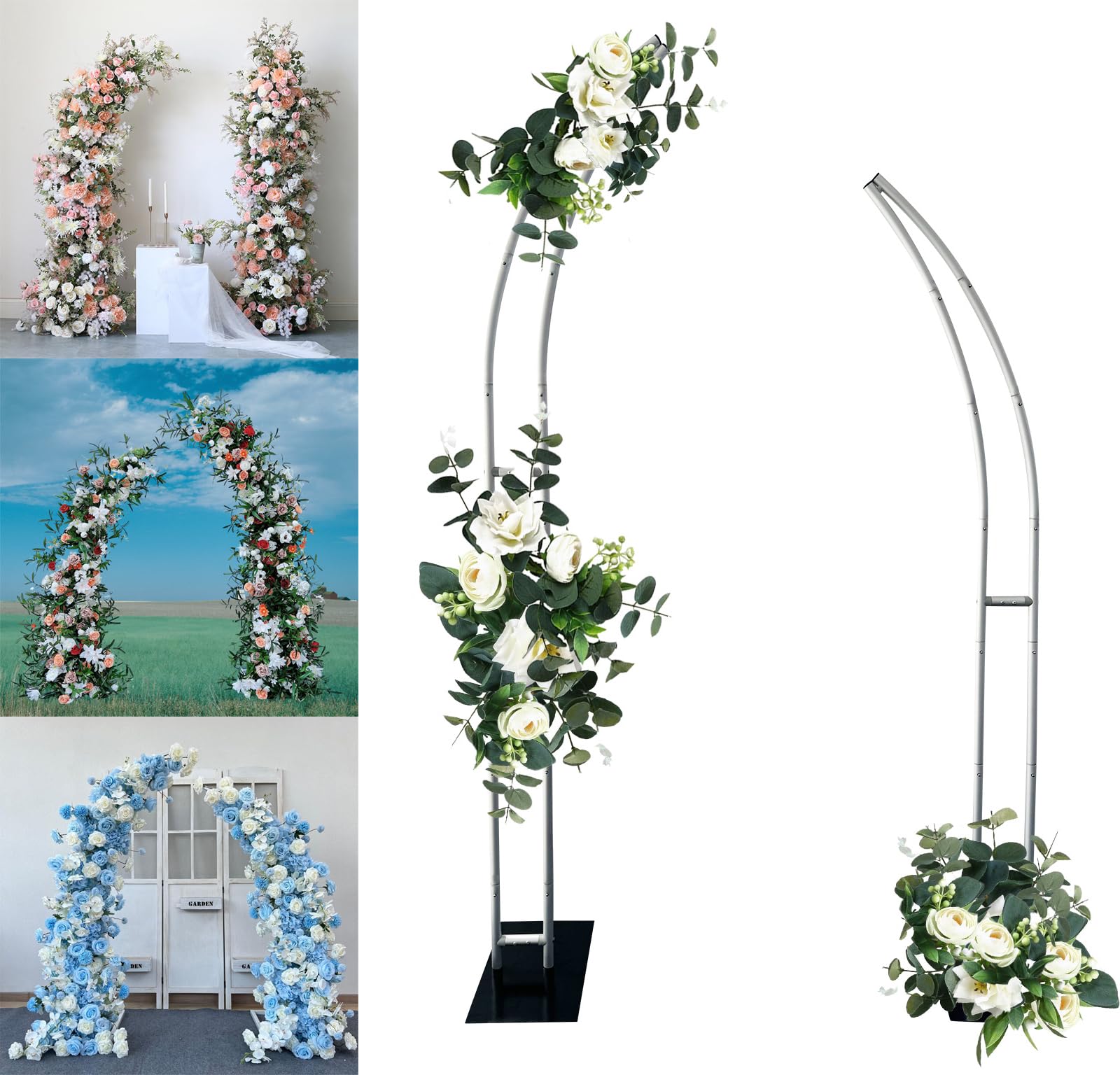 Half Arch Balloon Stand, Flowe - Wedding Balloon Arch 리뷰 및 가격