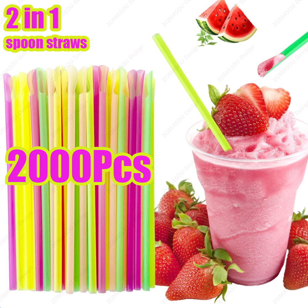 50-2000Pcs Spoon Straws Milksh - Wedding Supply Wholesale 리뷰 및 가격