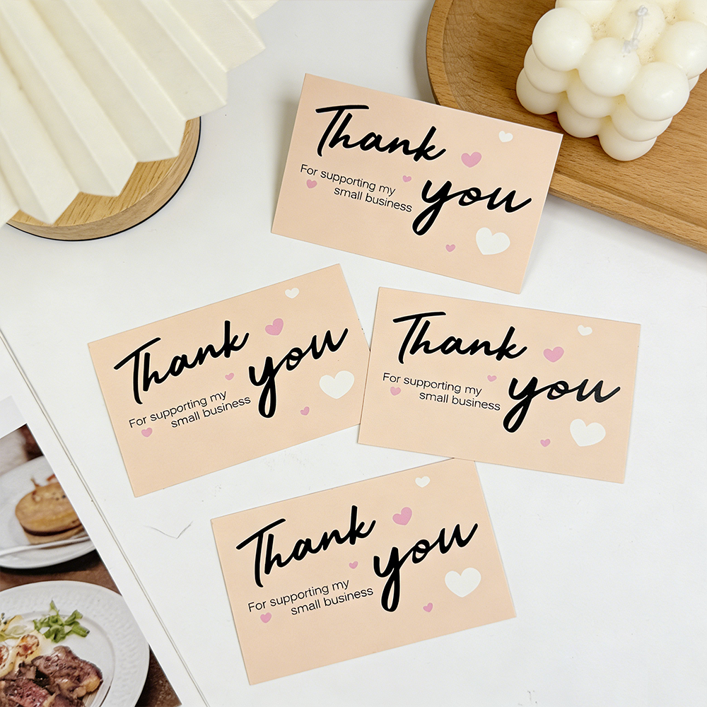 50/100pcs Thank You Cards, for - Wedding Supply Online 리뷰 및 가격
