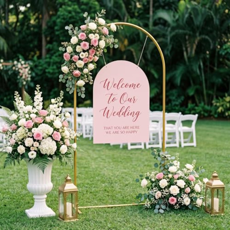 6. Arch Backdrop Stand, Metal  - Wedding Balloon Arch 리뷰 및 가격