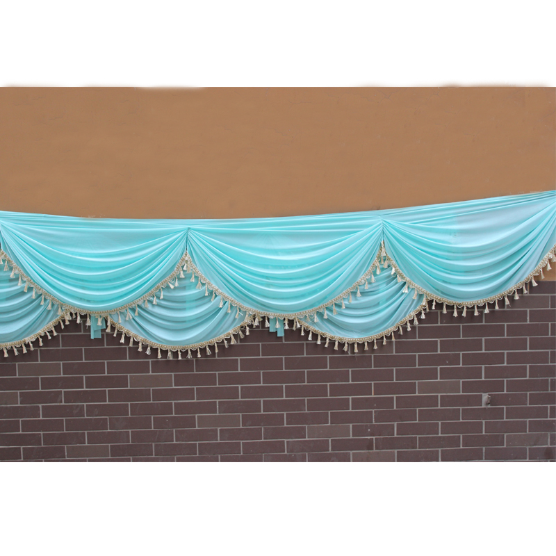 3/6M Faux Silk Swag Drape For  - Wedding Supply Wholesale 리뷰 및 가격