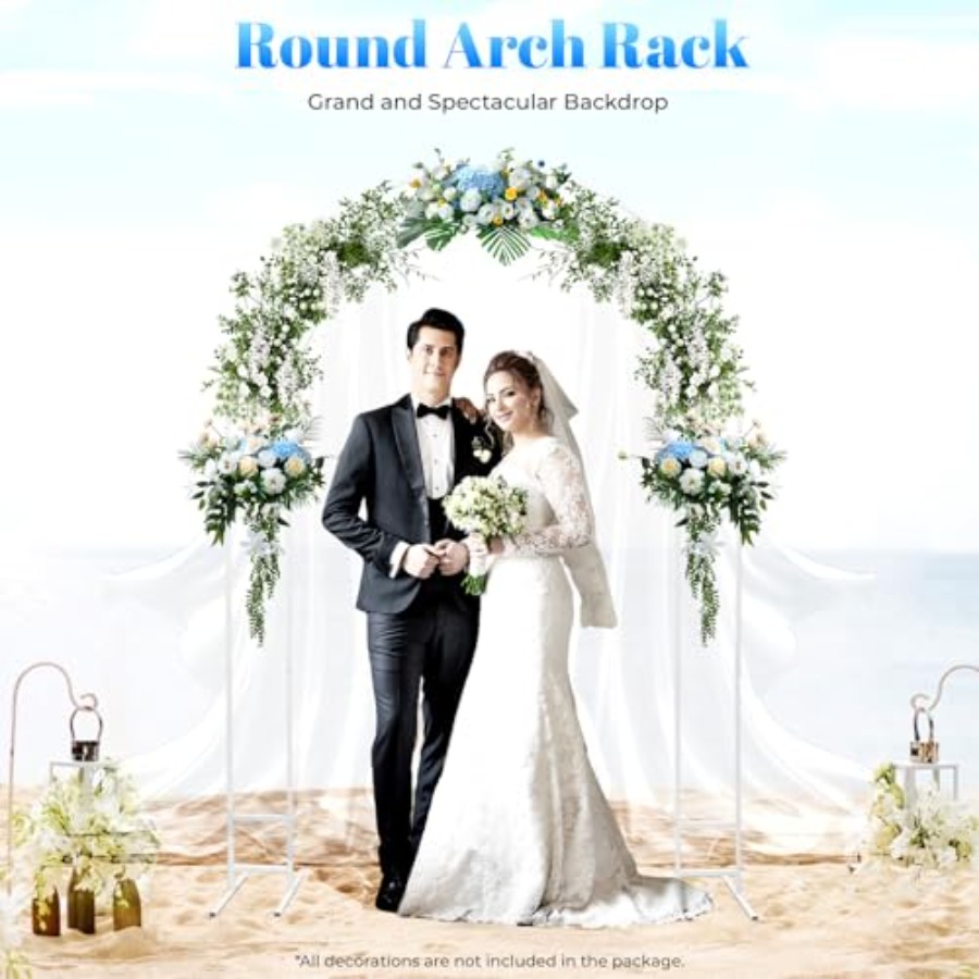 7.2ft metal wedding arch with  - Wedding Balloon Arch 리뷰 및 가격