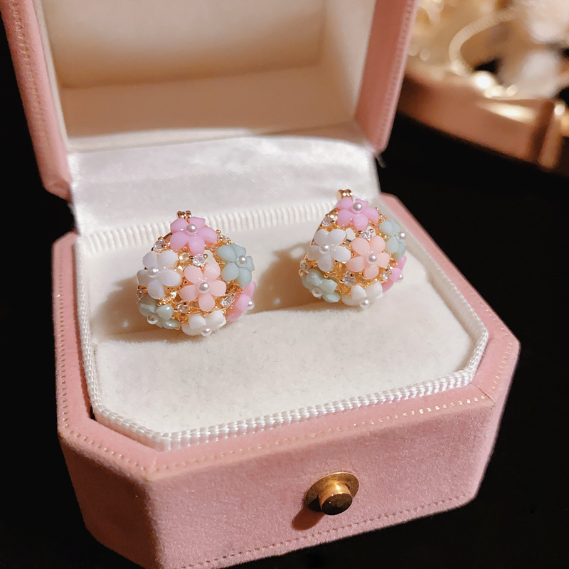 Fashionable Zircon Pearl Flowe - Wedding Hampers 리뷰 및 가격