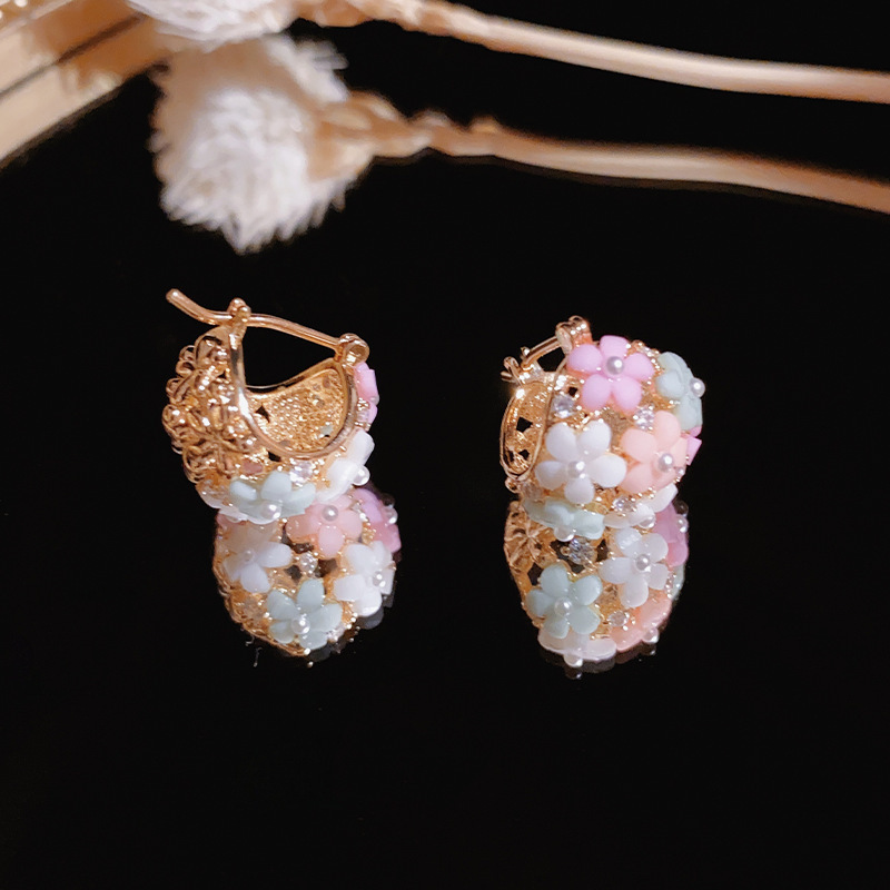 Fashionable Zircon Pearl Flowe - Wedding Hampers 리뷰 및 가격