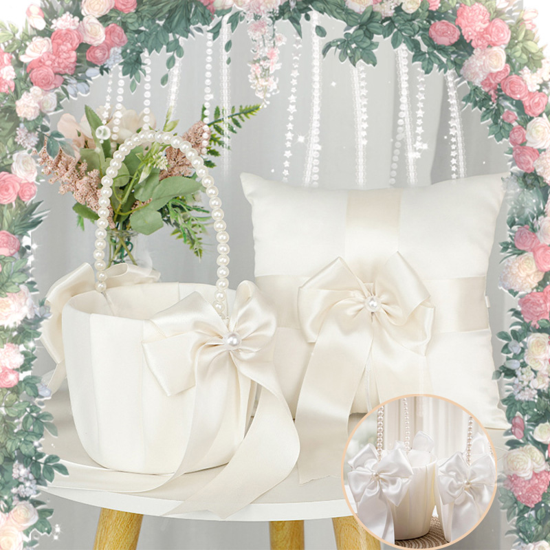 Flower Girl Basket Ring Bearer - Wedding Hampers 리뷰 및 가격