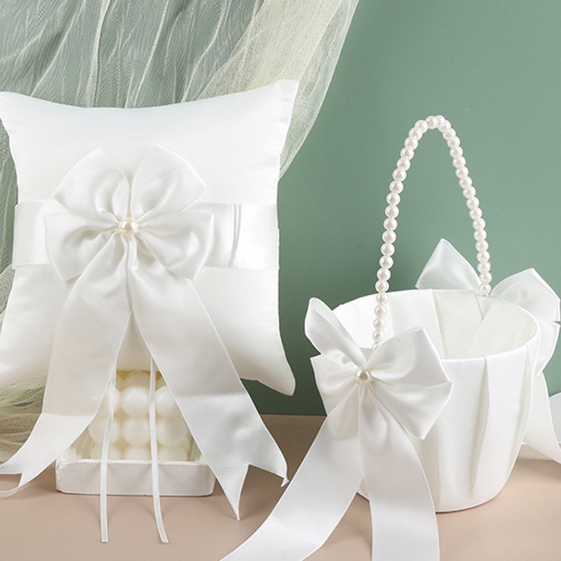 Flower Girl Basket Ring Bearer - Wedding Hampers 리뷰 및 가격