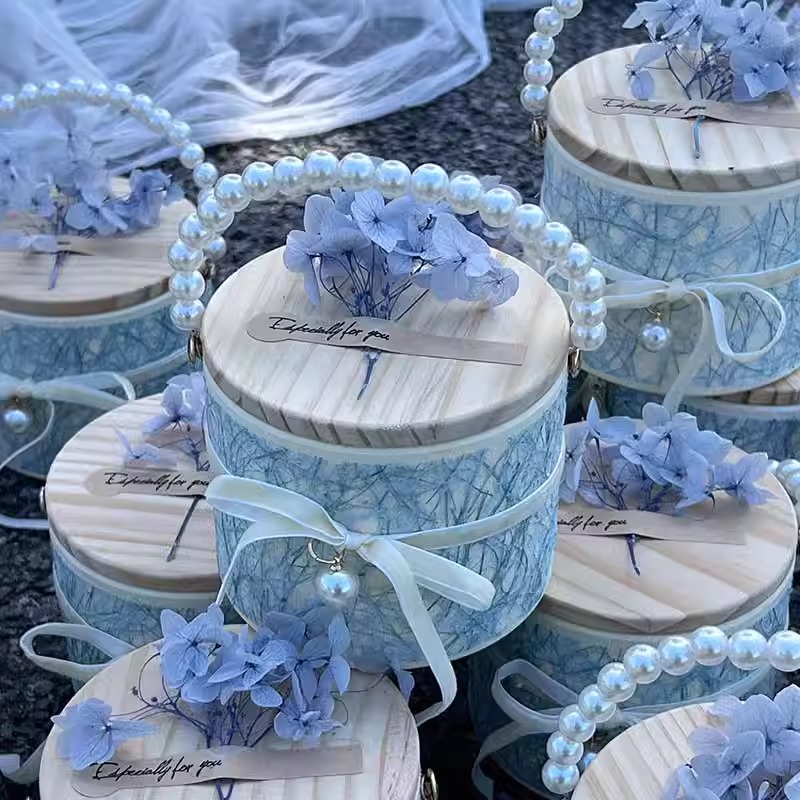 10Pcs Pearl Handheld Gift Box  - Wedding Supply Wholesale 리뷰 및 가격