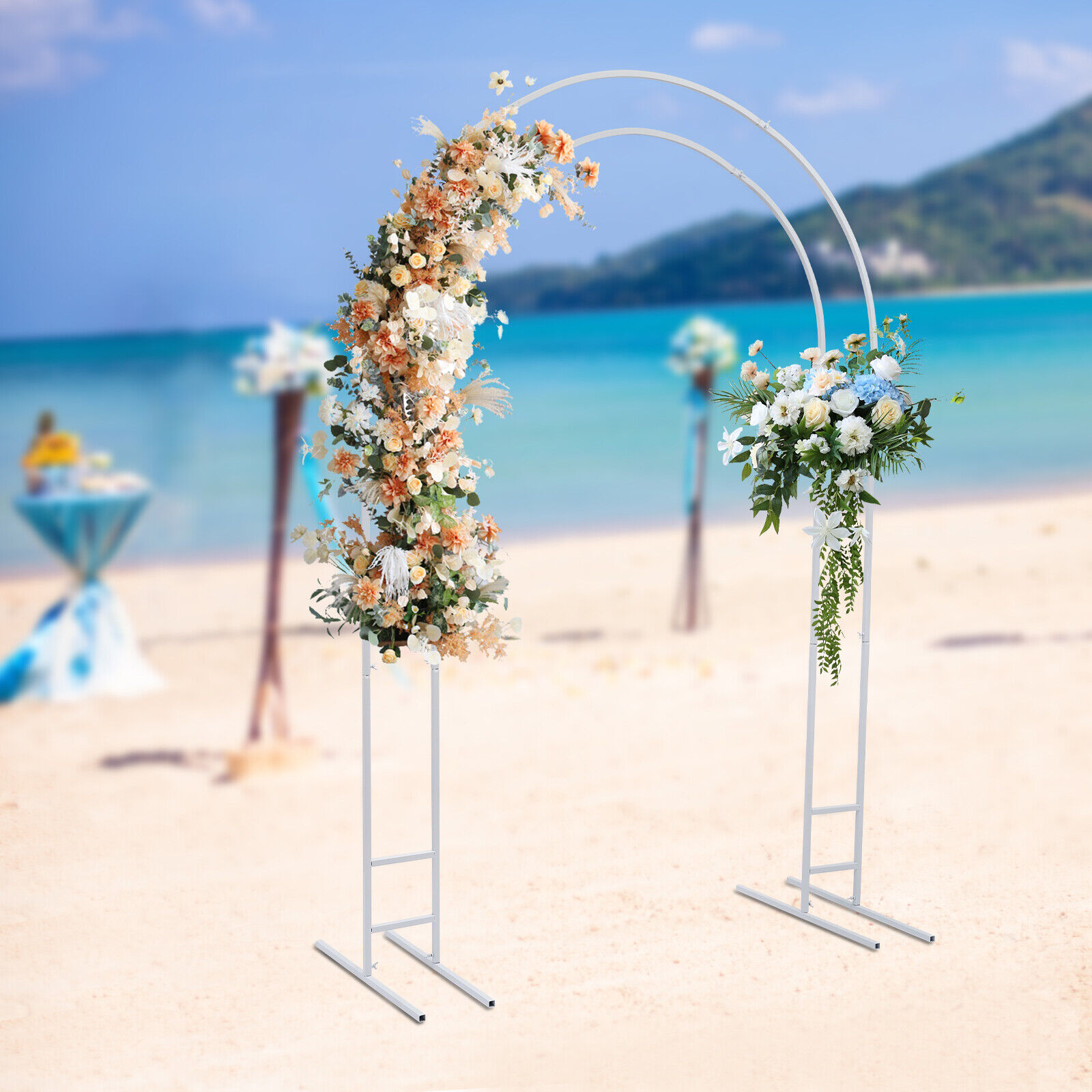 Metal Wedding Stand Arch Frame - Wedding Balloon Arch 리뷰 및 가격