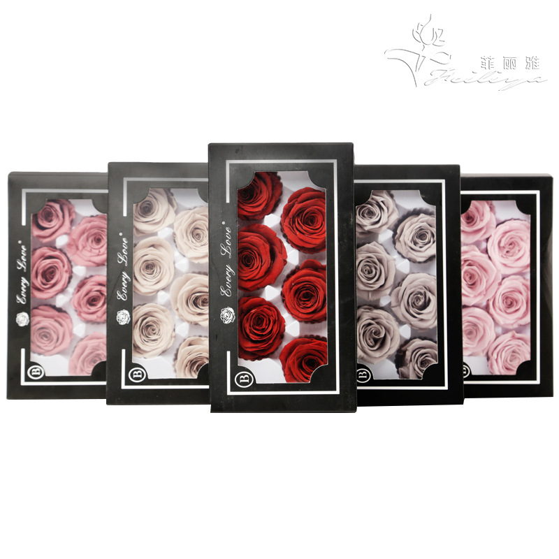 6pcs Eternal Rose Flower Heads - Wedding Supply In Bulk 리뷰 및 가격