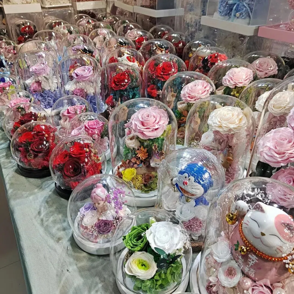 6pcs Eternal Rose Flower Heads - Wedding Supply In Bulk 리뷰 및 가격
