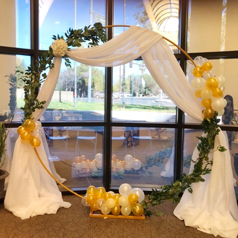 Wedding Arch Stand Round Metal - Wedding Balloon Arch 리뷰 및 가격