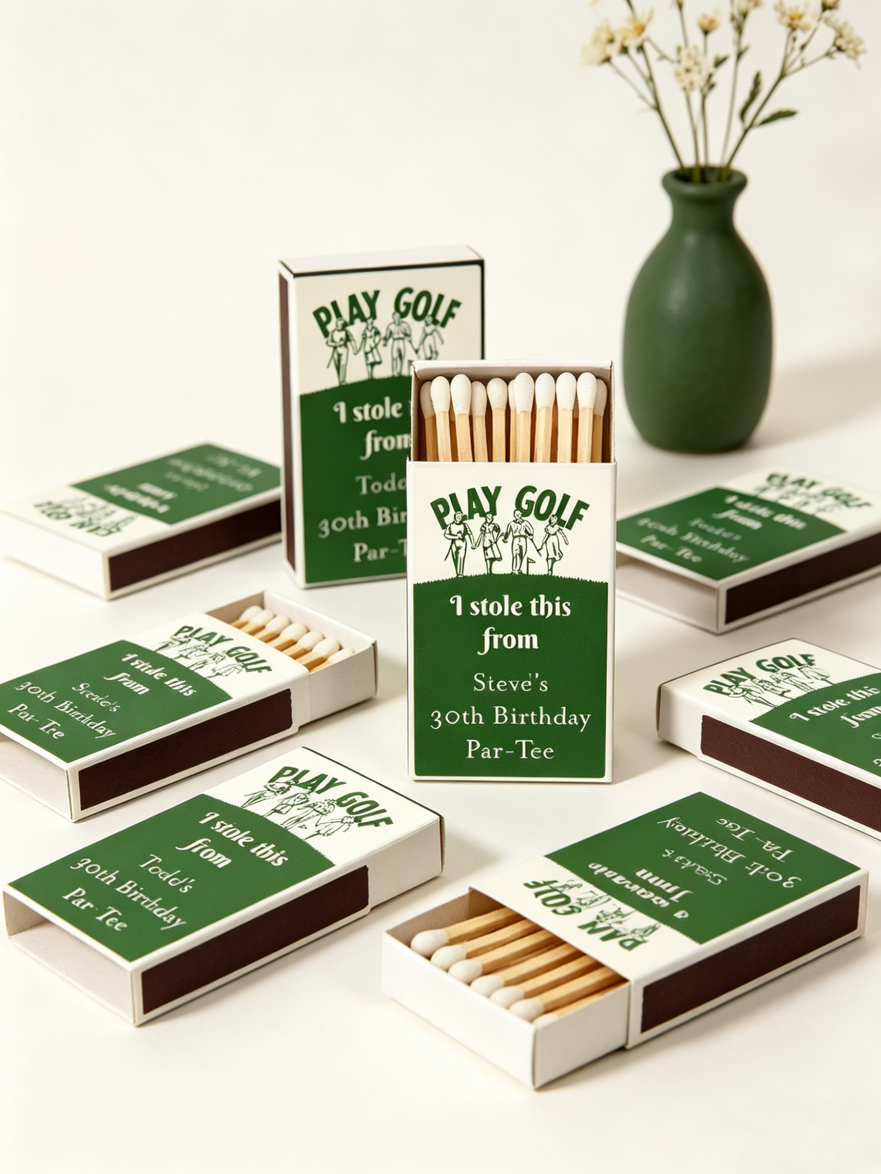 Play Golf Themed Personalized  - Wedding Supply In Bulk 리뷰 및 가격
