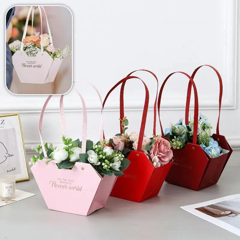 1Pc Portable Flower Basket Ros - Wedding Hampers 리뷰 및 가격