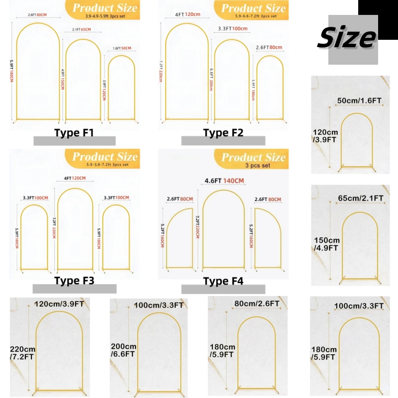EU Warehouse Gold Metal Balloo - Wedding Balloon Arch 리뷰 및 가격