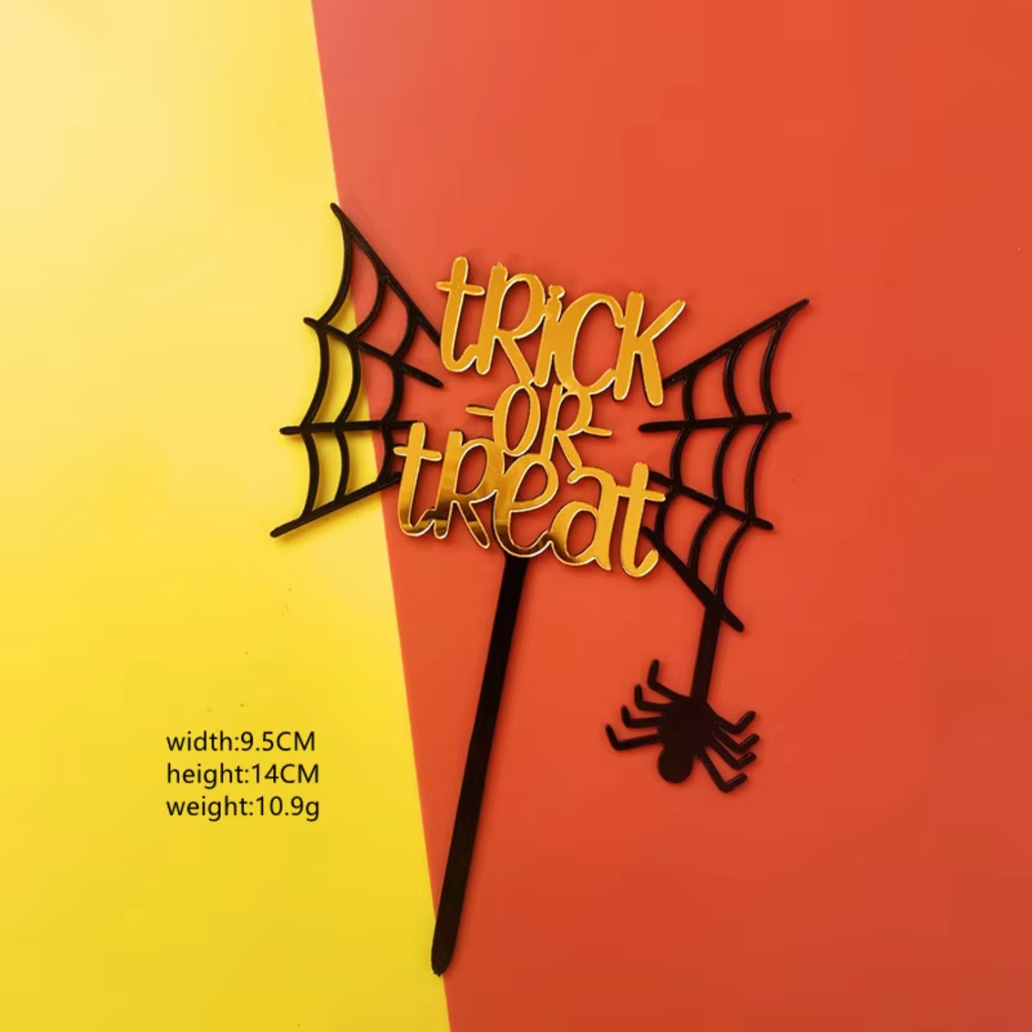 Happy Halloween Acrylic Cake T - Wedding Supply Factory 리뷰 및 가격