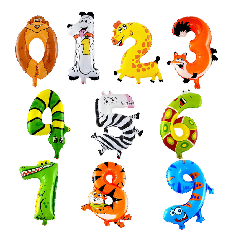 1-50pcs 16inch Jungle Animal B - Wedding Supply Wholesale 리뷰 및 가격