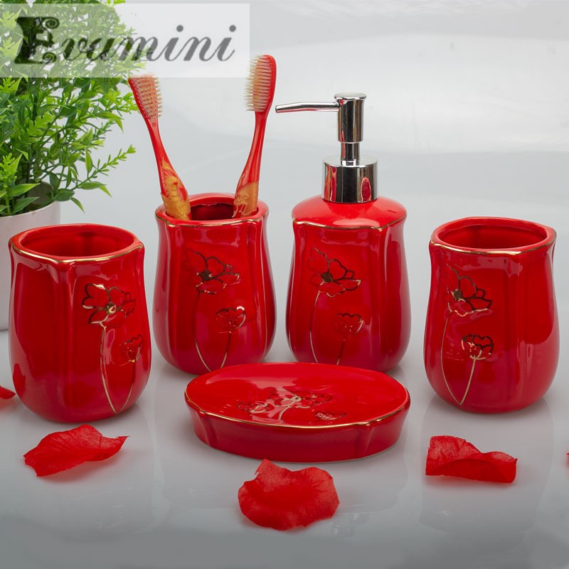 White Ceramic Bathroom Supplie - Wedding Bathroom Supply Kit 리뷰 및 가격